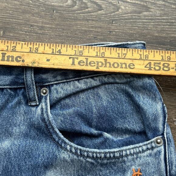 NWT Ksubi Maxx Kaos Fly Button Baggy Mens Denim Jeans Size 36x30 Hip Hop 90s - Picture 14 of 16